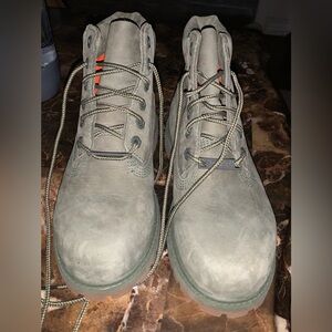 Timberland Men's Olive Lace-Up Boots